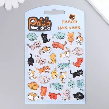 Мягкие наклейки "Котята", 9,5х15 см, MP062