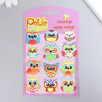 Мягкие наклейки "Животные", 9,5х15 см, MP010