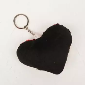 Мягкий брелок «Сердце с единорогом», пайетки, цвета МИКС