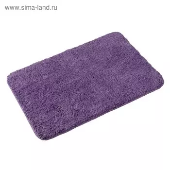 Мягкий коврик Purple, 80х50 см