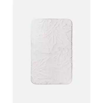 Мягкий коврик Shelest, для ванной комнаты, 50х80 см, цвет белый