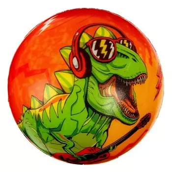 Мяч детский мягкий «Дино», 10 см, в шоубоксе