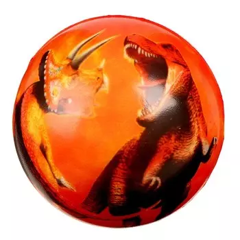 Мяч детский мягкий «Мир дино», 6.3 см, МИКС, в шоубоксе