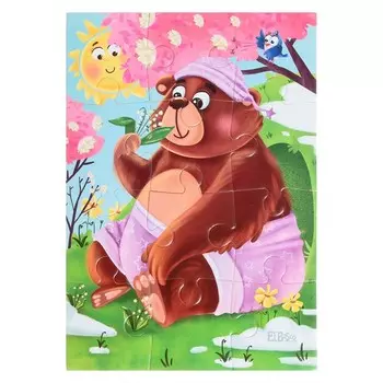 Мягкий пазл А5 «Весна»