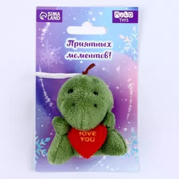 Мякая игрушка "Приятных моментов!", МИКС