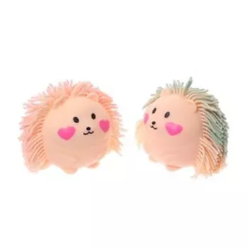 Мялка-антистресс «Ёжик», с пастой, цвета МИКС, в шоубоксе