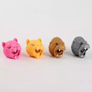 Антистресс сквиш мялка «Голова», с гидрогелем,в пакете,микс