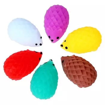 Антистресс игрушка - мялка «Ёжик», МИКС