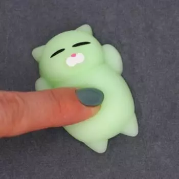 Антистресс игрушка - мялка «Киска», цвета МИКС