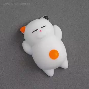 Антистресс игрушка - мялка «Кошечка», белый