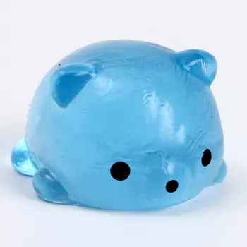 Антистресс игрушка - мялка «Мишка», МИКС