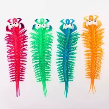 Антистресс сквиш мялка «Многоножек», в шоубоксе, МИКС