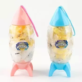 Антистресс сквиш мялка «Ракета», в банке, МИКС