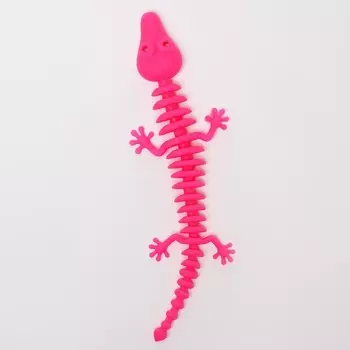 Антистресс сквиш мялка «Скелет ящера», в шоубоксе, МИКС