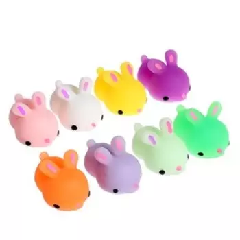 Антистресс игрушка - мялка «Зайка», МИКС