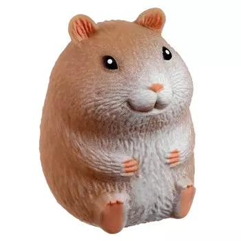 Антистресс игрушка «Хомяк», мялка с пастой, МИКС