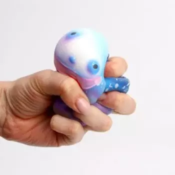 Мялка «Чудик» с пастой, цвета МИКС