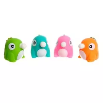 Мялка «Динозавр» надувает пузырь, цвета МИКС