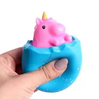 Антистресс игрушка -мялка «Единорог», МИКС