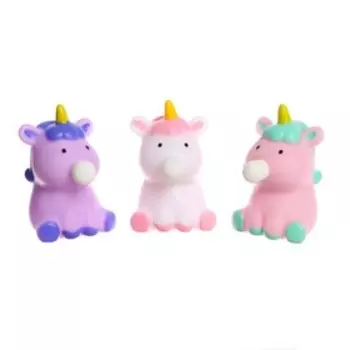 Мялка «Единорог» надувает пузырь, цвета МИКС