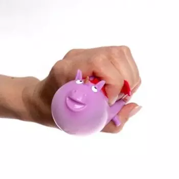 Мялка «Единорог» надувается, цвета МИКС