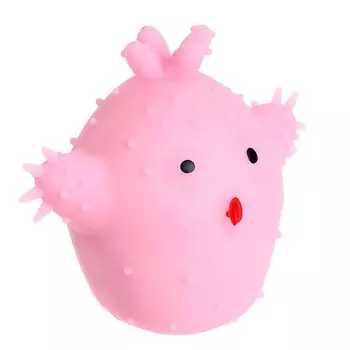 Мялка «Кактус» с пастой, цвета МИКС