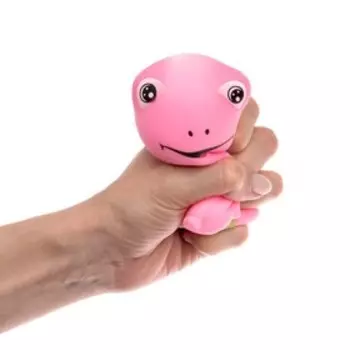 Мялка «Лягушка» с пастой, цвета МИКС