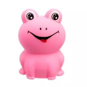 Мялка «Лягушка» с пастой, цвета МИКС