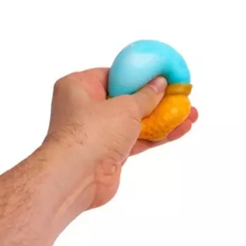 Мялка «Мороженое» с пастой, цвета МИКС