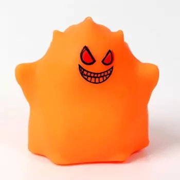 Мялка "Приведение" с пастой, цвета МИКС