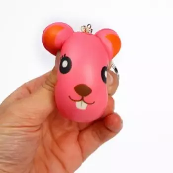 Сквиш - брелок детский «Животные», антистресс игрушка - мялка, МИКС
