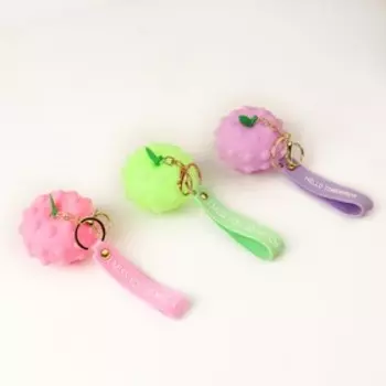 Брелок - антистресс детский «Яблоко», мялка, МИКС