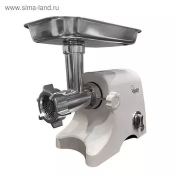 Мясорубка электрическая VIATTO VA-MG600W, 600 Вт, 130 кг/ч, реверс, 220 V, белая