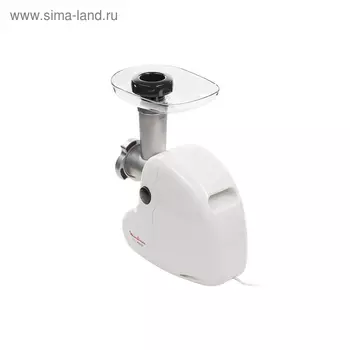 Мясорубка Moulinex ME209139, 1400 Вт, 1 скорость, 1.7 кг/мин, белая