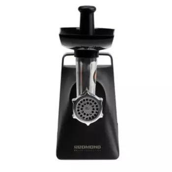 Мясорубка Redmond RMG-1244-6, 1340 Вт, 1.6 кг/мин, 3 насадки, реверс, чёрная