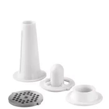 Мясорубка Scarlett SC-MG45S60, 1800 Вт, реверс, 2 насадки, бело-чёрная