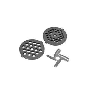 Мясорубка Vitek VT-3610, 1500 Вт, 1.5 кг/мин, реверс, бело-чёрная