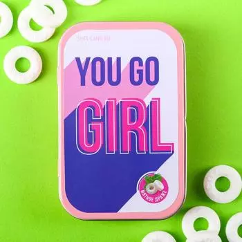 Мятное драже в кейсе «Girl», 25 г.