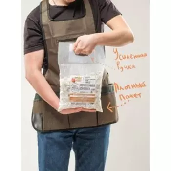 Мраморная крошка «Рецепты Дедушки Никиты», отборная, белая, фр 10-20 мм, 3 кг