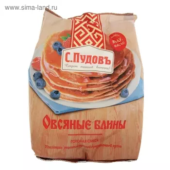 Мучная смесь С.Пудовъ овсяные блины, 400 г
