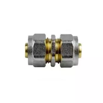 Муфта Aquasfera 7003-02, обжимная, d=20 мм, латунь