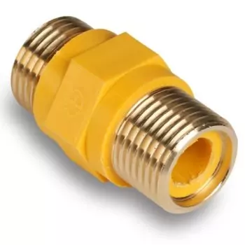 Муфта диэлектрическая AQUALINK, 1/2", для газовой подводки, наружная/наружная резьба