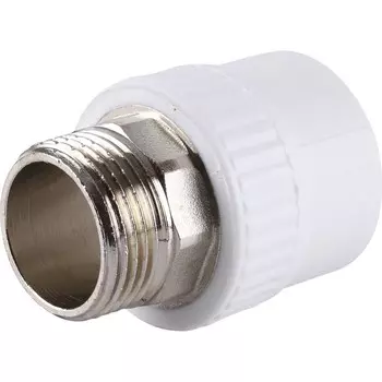 Муфта комбинированная Kalde, d=32 мм x 1", наружная резьба, под шестигранник