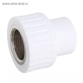 Муфта комбинированная RTP, d=20 мм x 3/4", внутренняя резьба, полипропиленовая