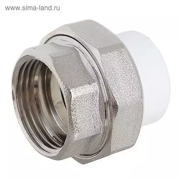 Муфта комбинированная RTP, разъемная (американка), d=25 мм x 1", внутренняя резьба