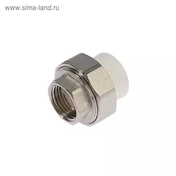 Муфта комбинированная «СТМ», разъёмная (американка), 20 мм ", внутренняя резьба