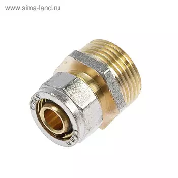 Муфта OTMO, обжимная, 16 мм 3/4" наружная резьба