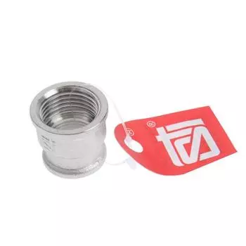 Муфта переходная STI, 1/2" х 3/8", никелированная латунь