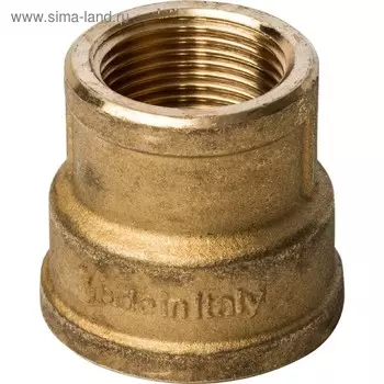 Муфта переходная STOUT SFT-0005-000134, 1"х3/4", внутренняя/внутренняя