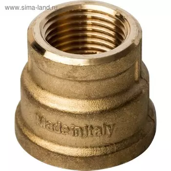 Муфта переходная STOUT SFT-0005-003412, 3/4"х1/2", внутренняя/внутренняя